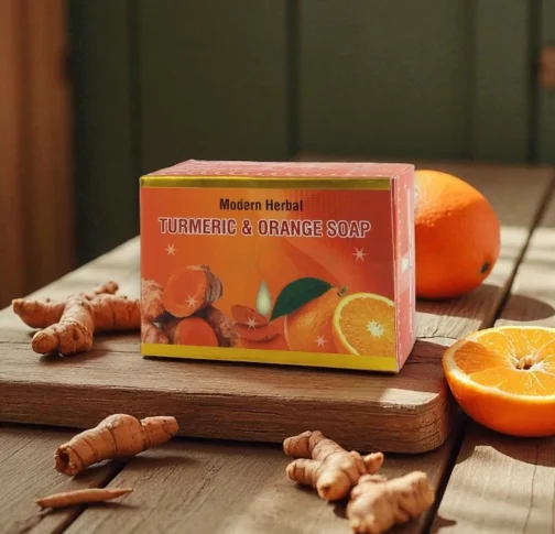 Modern Herbal Turmeric & Orange Soap 100gm